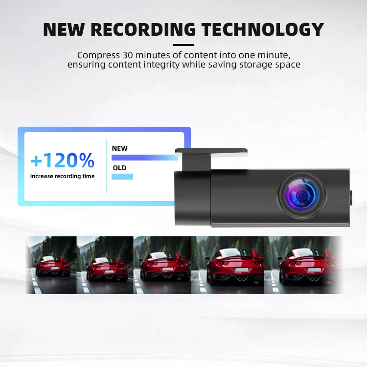 Coview Car Video Recorder HD Camera WIFI Dash Cam 120° Wide Angle Car Black Box for Simple and Convenient Support 128G supplier