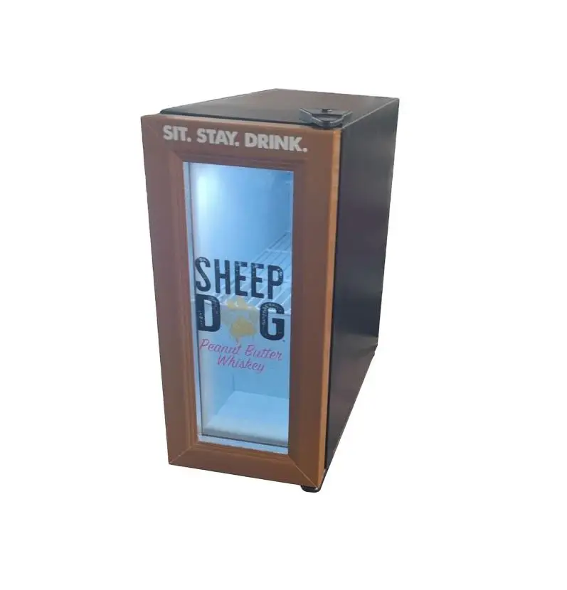 Home bar Countertop Compact Fridge 8 16 18 26 Liter Lockable Mini Fridge Gas Power Small Refrigerator