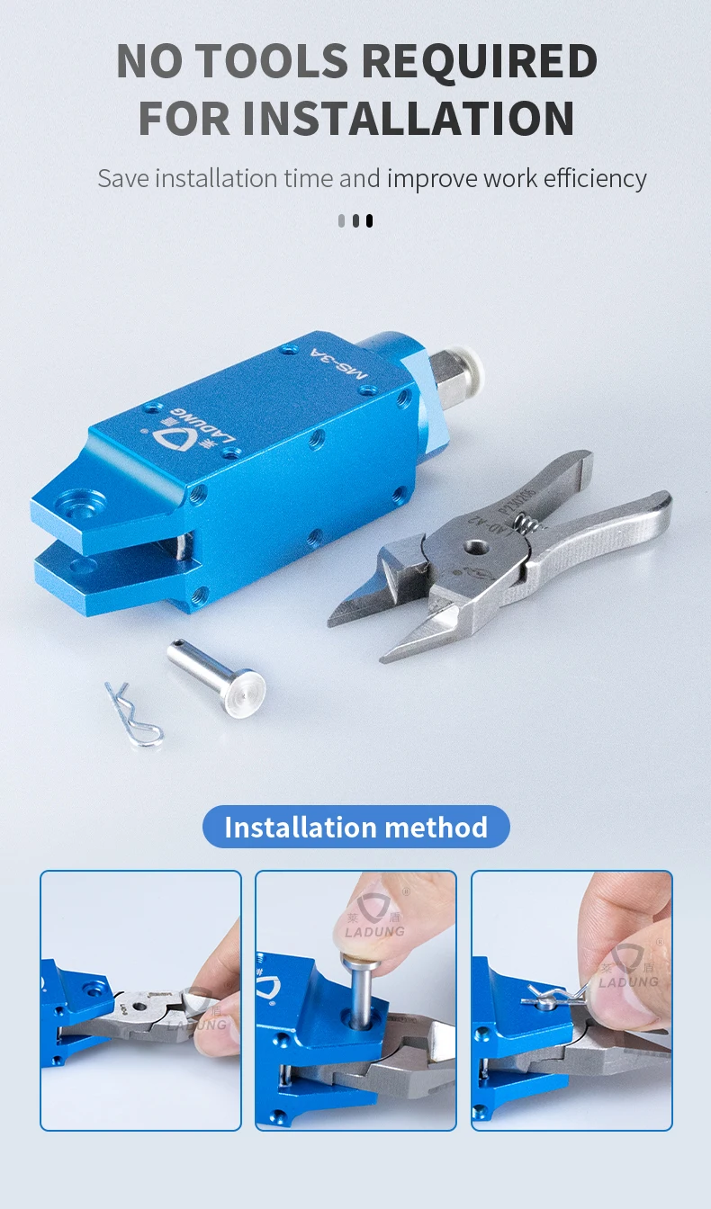 Air Nipper MS-3 Special for Cutt Pneumatic Cutting Pliers Scissors With Blade Metal Wire Cutter Shear for Cutting Copper Iron