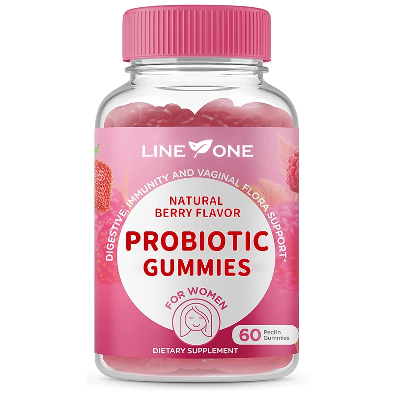 Private label  Vaginal Probiotics Gummy for Women Feminine Health Care and a Balanced Vagina Flora Probiotic Gummies