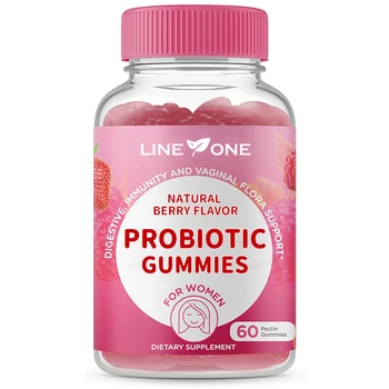 Private label  Vaginal Probiotics Gummy for Women Feminine Health Care and a Balanced Vagina Flora Probiotic Gummies