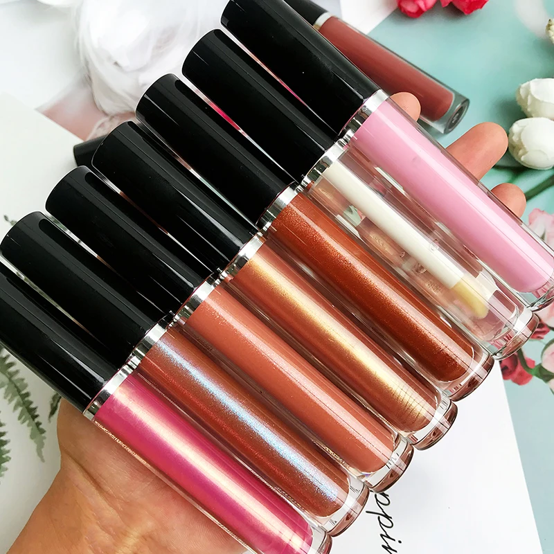 Тонкий блеск для губ, предварительно изготовленный блеск для губ, базовая трубка, поставщики блеска для губ