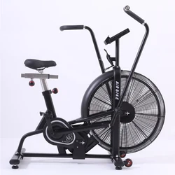 top selling Home Gym Fitness Club Used Body Building Classic Style 150 KG Load Capacity High Quality Cheap Air Bike