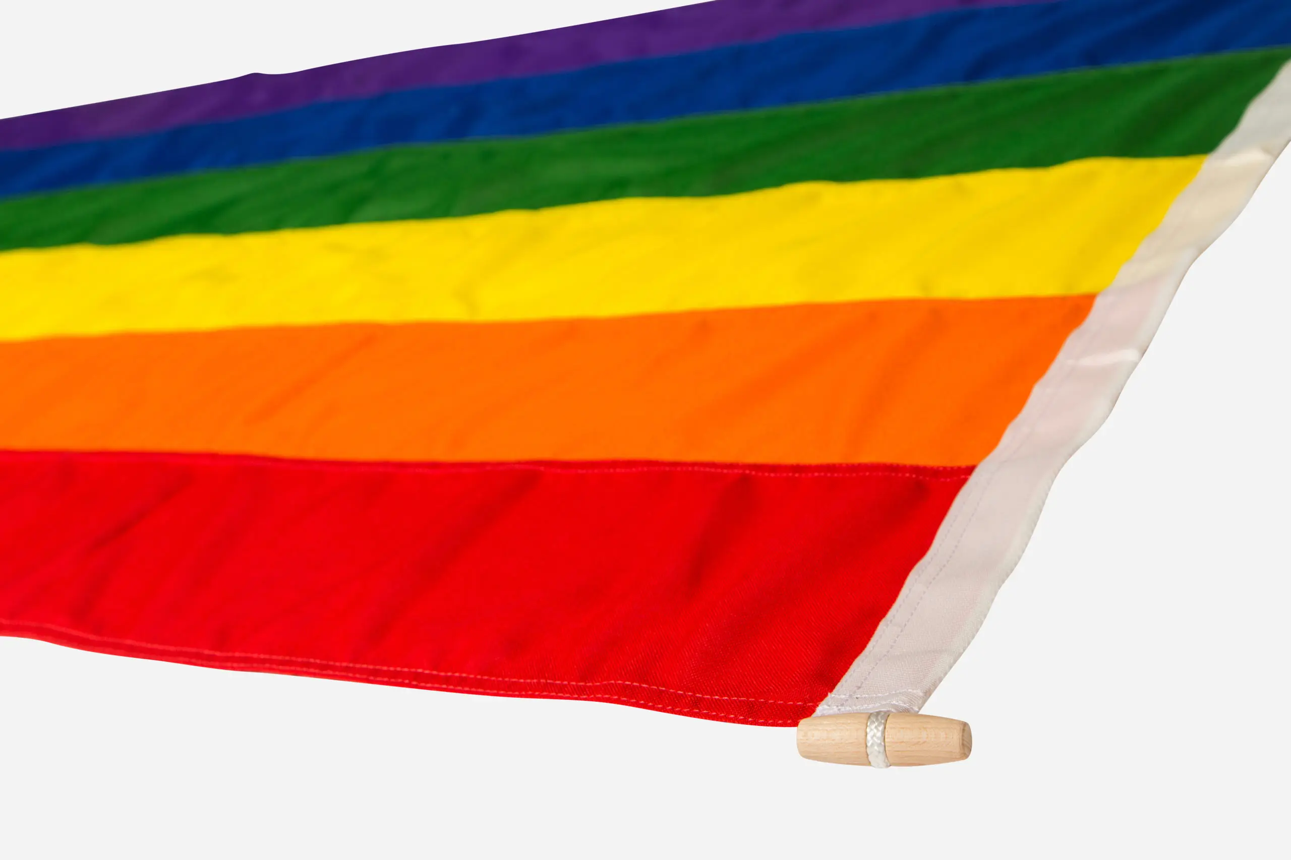 2码全手工缝制lgbt骄傲旗600d纺涤纶