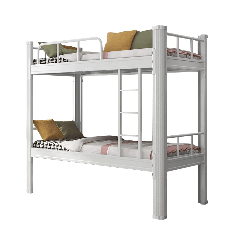 Carbon Steel Bunk Bed with Guardrail and Ladder for Construction Camp
