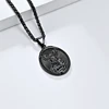 Black Single Pendant