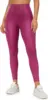 Faux leather magenta purple