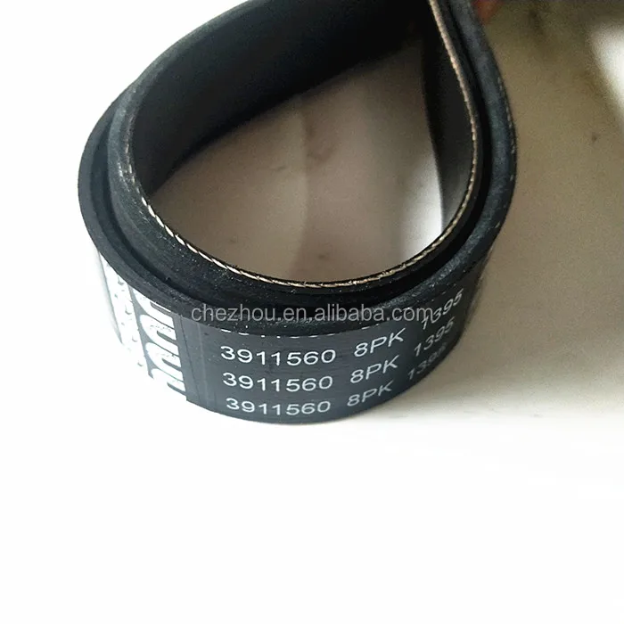 8PK1395 3911560 DCEC Engine V Ribbed Belt