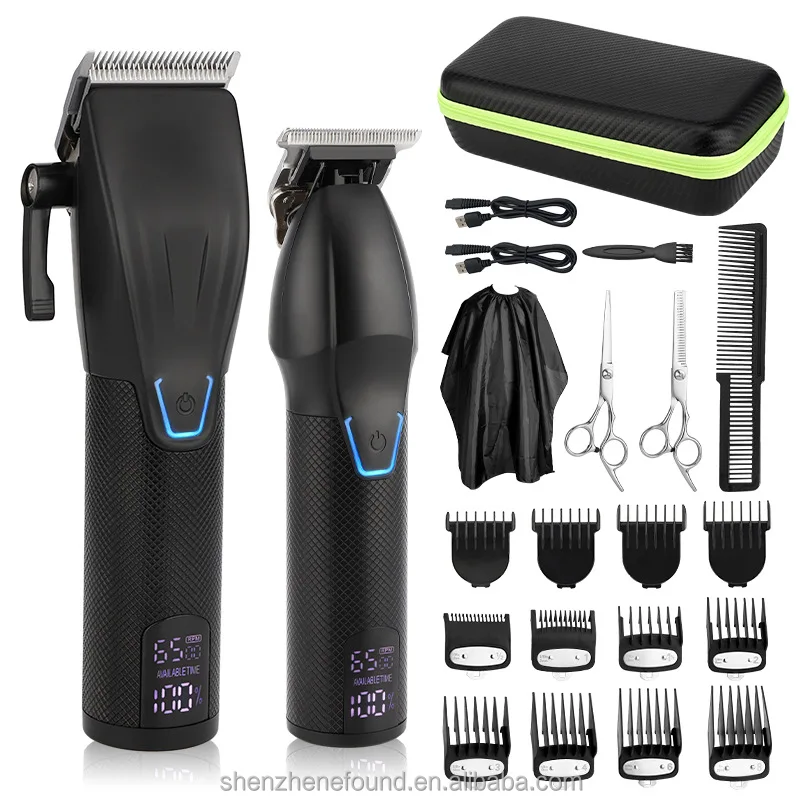 Lm2027 Hair Trimmer Barber Shop Salon Cordless Metal 0 Mm Rechargeable Low Noise New Hair Clippers Set - Buy Hair Set Professional,Clippers Barber Professional New Rechargeable Hair Clippers