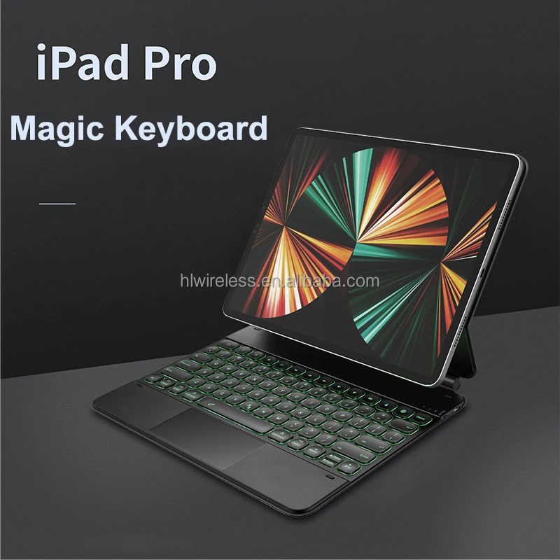 Smart Magic Keyboard for Ipad Pro 12.9 - Backlit & Wireless