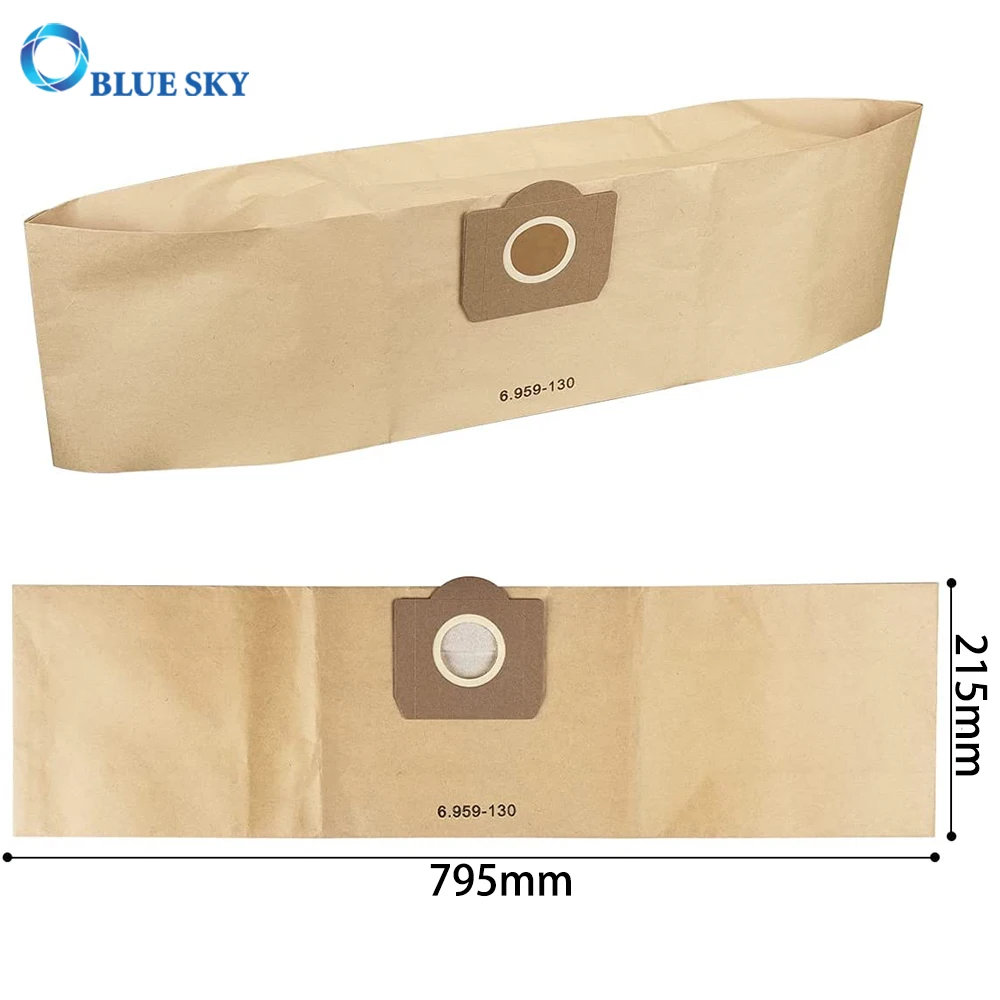 WD 3 Paper Dust Filter Bag 6.959-130.0 Replacement Part for Karchers WD3200 WD3 WV3 Vacuum Cleaner