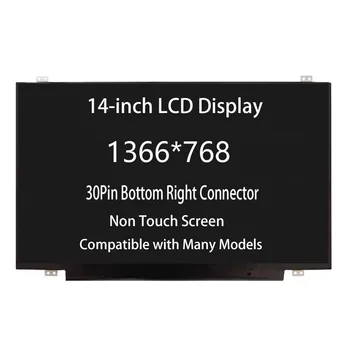 14-Inch FHD 1366x768 LED Panel Display IPS Non-Touch 30-Pin Replacement LCD Screen HP Laptop Monitor Slim Style New Used