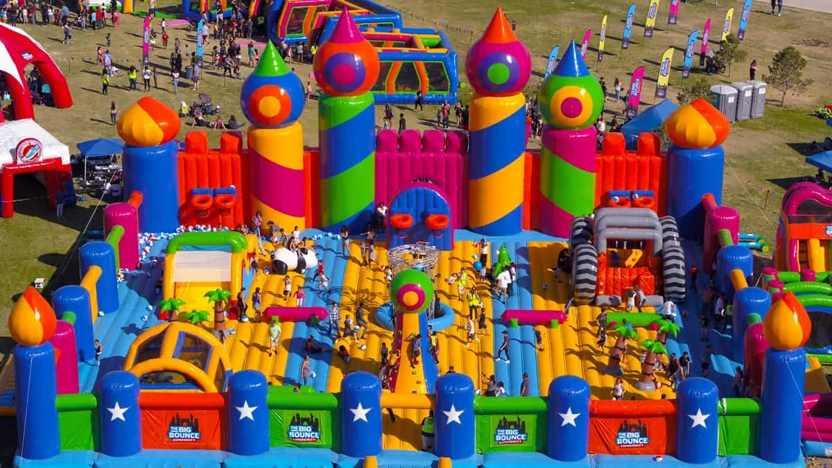 FUNBOX — The World's Biggest Bounce House — is at Park Meadows