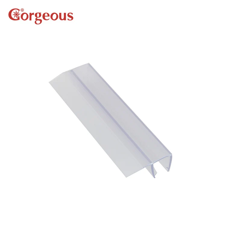 Pvc Waterproof Rubber Sliding Plastic Glass Seal Strip Sealing
