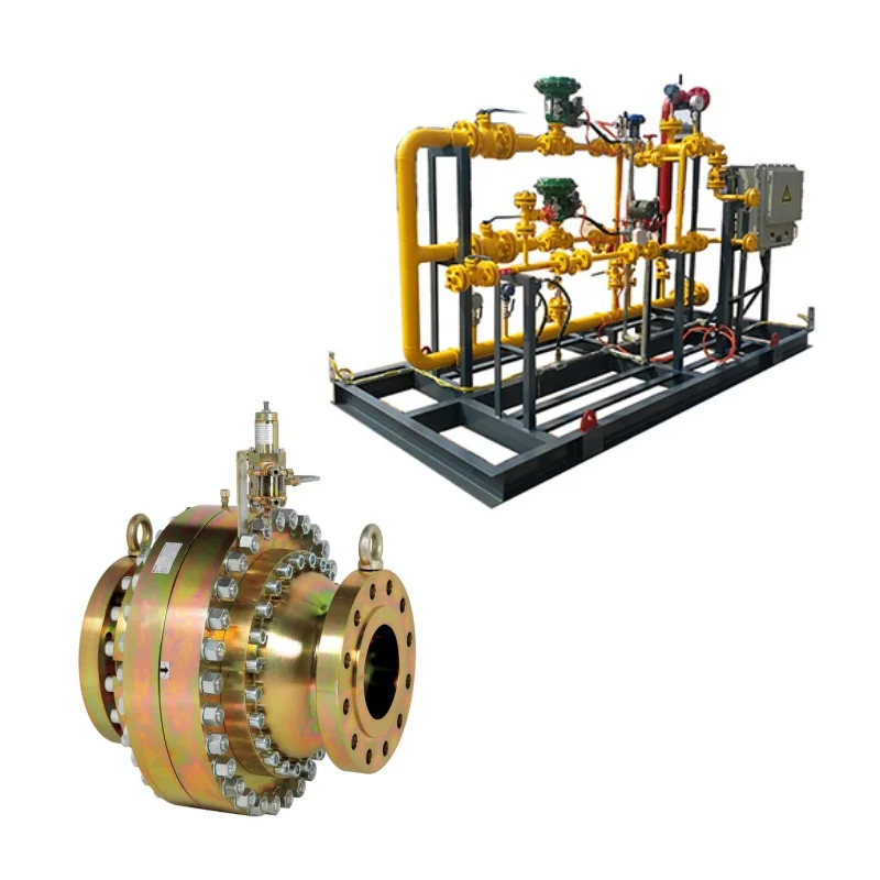 High Capacity Tartarini Fl Series Pilot-operated Pressure Balanced Soft Seated Regulator Pressure Reducing Regulator