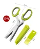 Tijeras + funda + cepillo