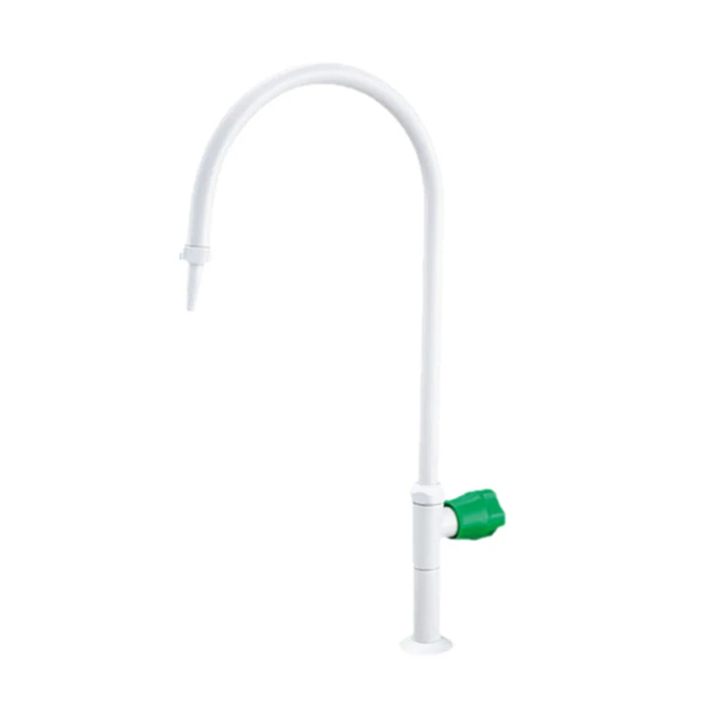 Plastic Deionized Water Lab Faucet ,laboratory water tap gooseneck