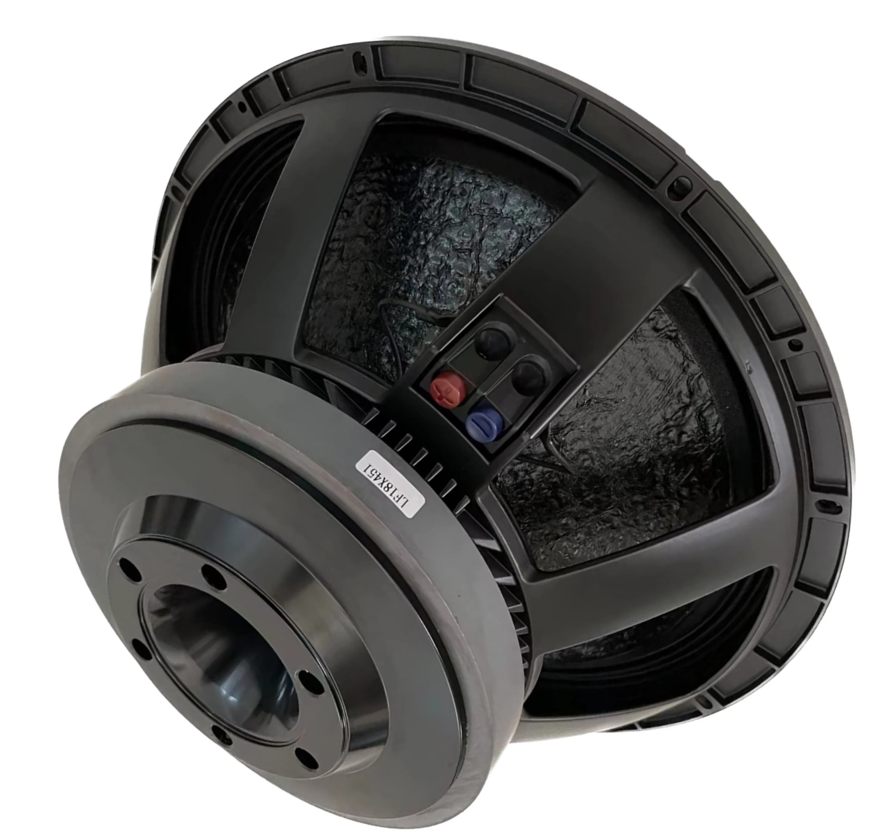 Pro Audio 15 Haztadun Mid Bass Aktibo Mintzailea 15100-041 600WRMS Estilo Profesionalarekin Kono Paperezko Azal Metalikoa KTV