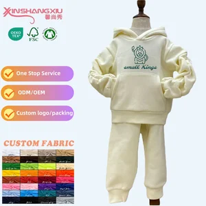 Wholesale 2 Piece Sweatshirts Clothing Kids Tracksuits Sweatsuit Sets Kids Joggers Set for Kids