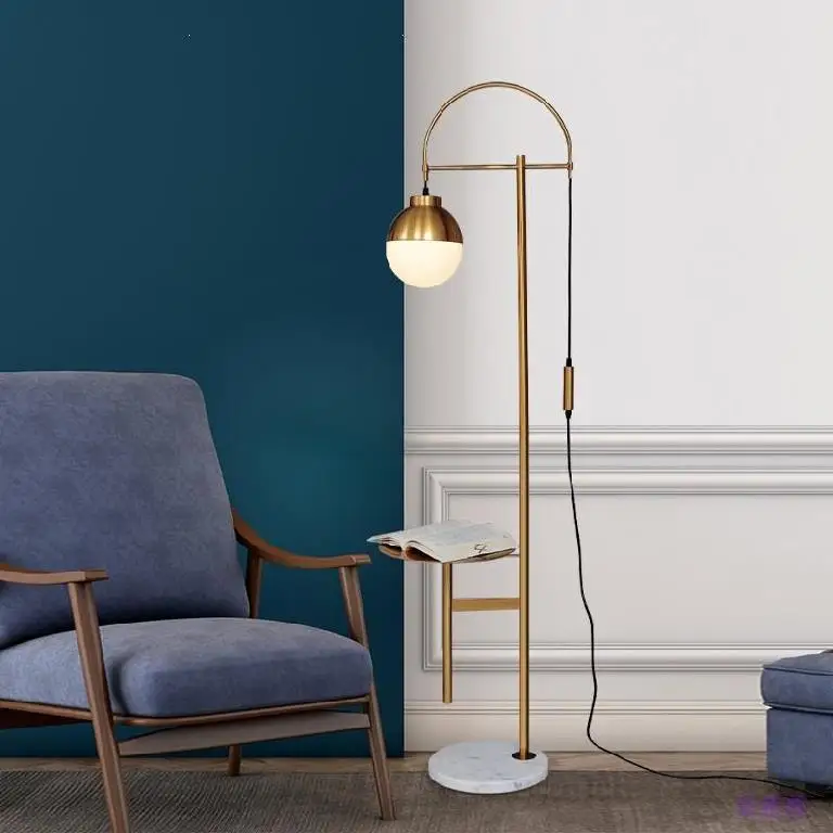 Modern Nordic Corner Floor Lamp Dimmable Arc LED Metal Color for Home Decor Living Room & Bedroom Smart Home Lighting