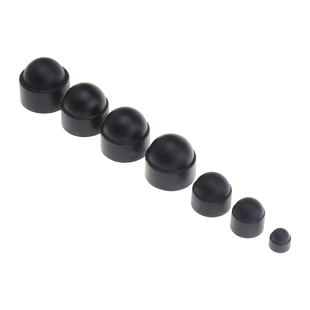 Tapas Para Tuercas De Rueda - 20 Unidades, Plástico Negro, 30mm Diámetro, Protección Contra Polvo Y Agua