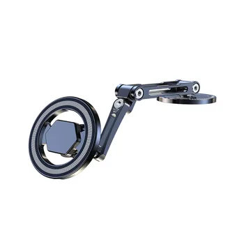 Factory Direct 360 Degree Rotation Folding Aluminum Phone Holder with Premium Packaging Premium Mobile Accessory for In-Car Use