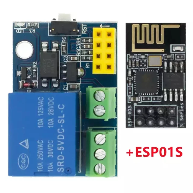 ESP8266 ESP-01 ESP-01S 5V WiFi Relay Module Things Smart Home Remote Control Switch Phone APP Wireless WIFI Module