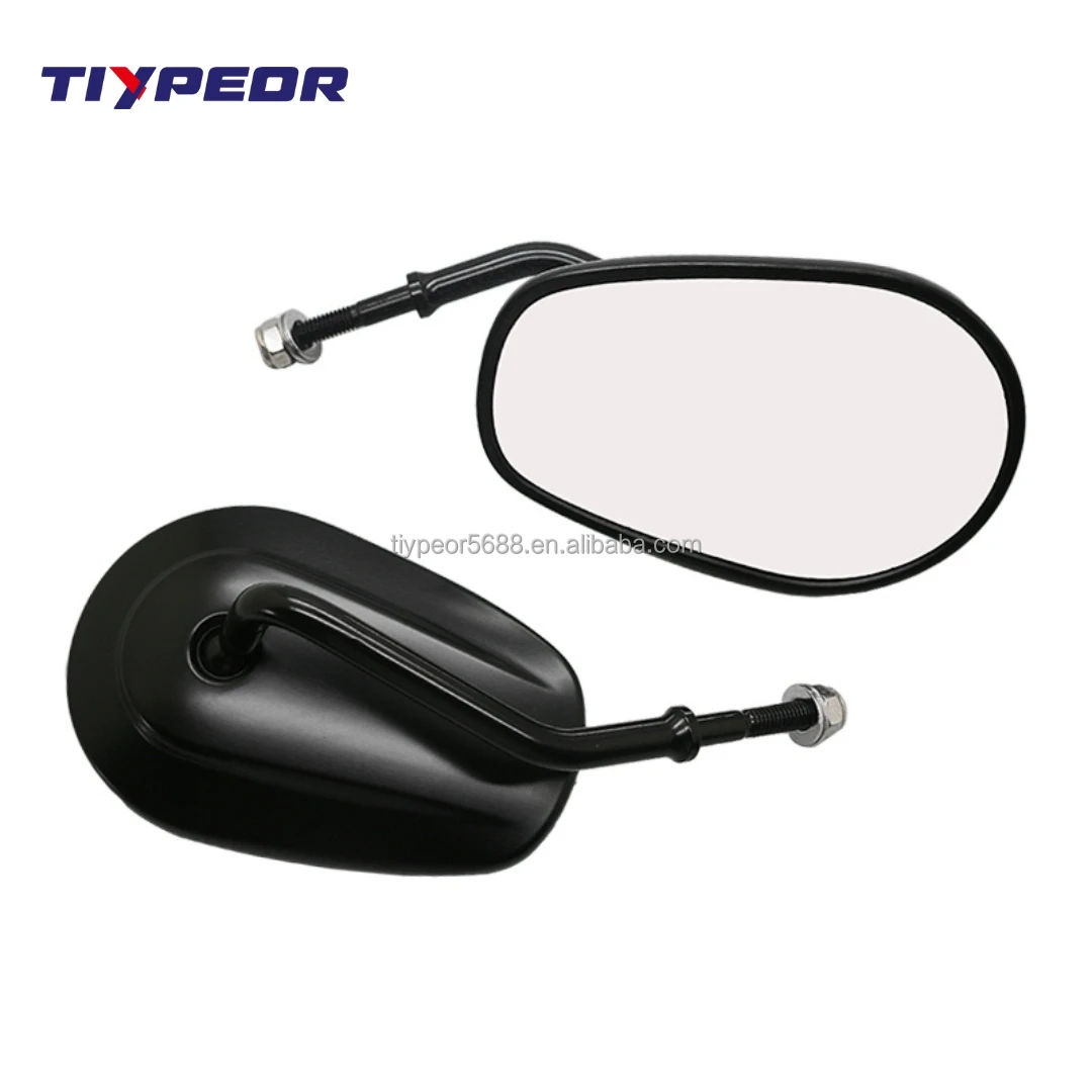 product tiypeor high end series motorcycle driver side bar end mirror motorcycle rear view mirror m8 screw for harley davidson 883 x48-10