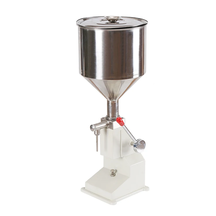 YK A03 Manual Tube Tomato Sauce Filling Machine 5-50ml for Shampoo Ointment Cream & Cosmetic Beverage Oil Fill for Bags