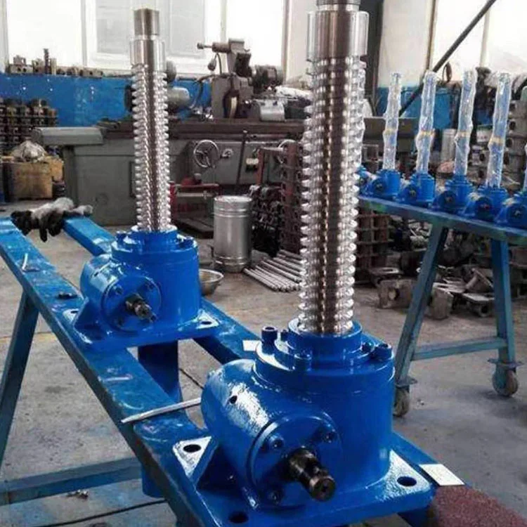 Customized SWL100 Worm Gear Ball Screw Linear Actuators Systems Manual Lifting Jacks Electric Lift Screw Jack