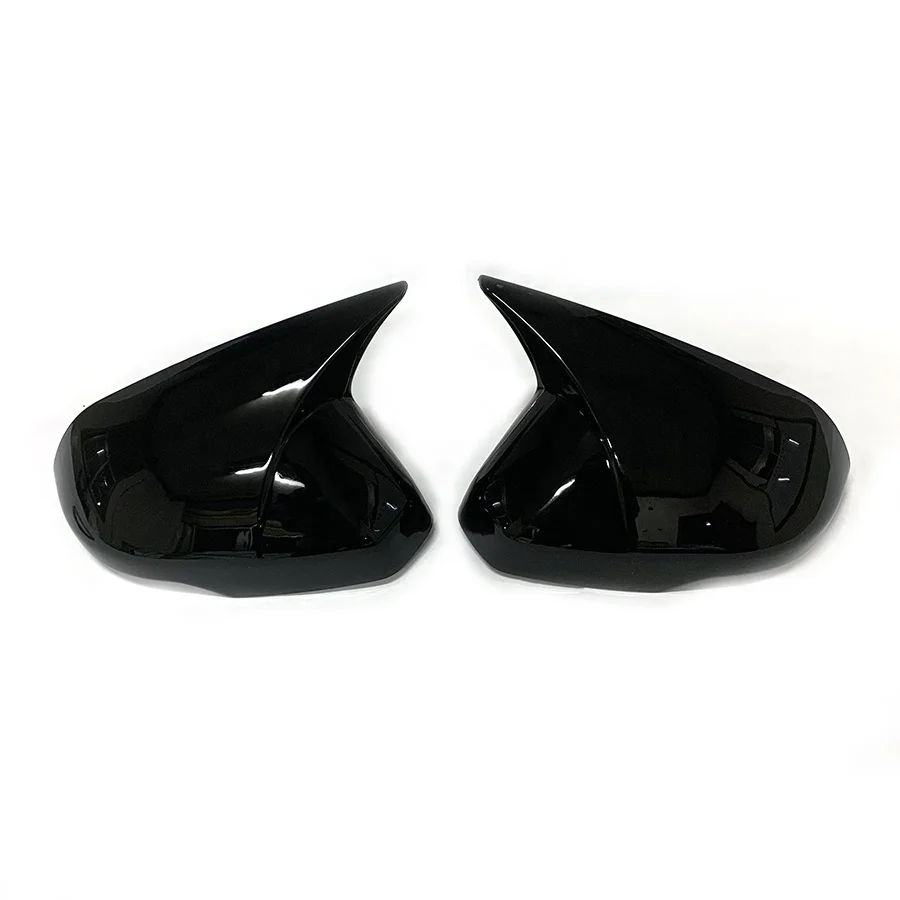 Tiypeor Car Rearview Rear View Side Mirror Cover Tirm Fit for Honda CR-V 2023-2024 Ox Horn Rear View Side Door Mirror Cover