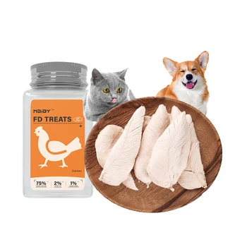 pet snacks dog snacks pet food 2021 best selling dogs pet food freeze dried chicken flavor cat treats