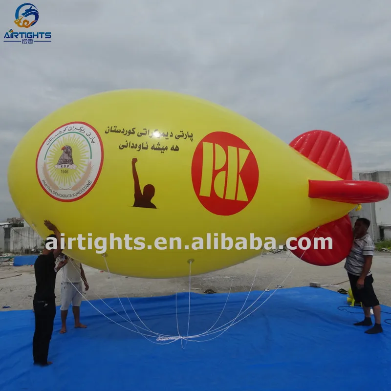 Grand Opening Helium Balloons PVC Inflatable Helium Blimp Balloon for Sale