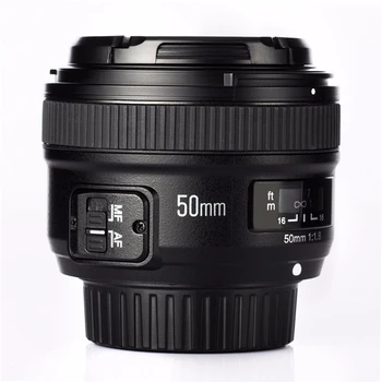 Hot Sell YONGNUO YN50mm F1.8 Camera Lens for Canon Auto Focus Large Aperture Lens for DSLR Camera D800 D300 D700 D3200 D3300 detail image