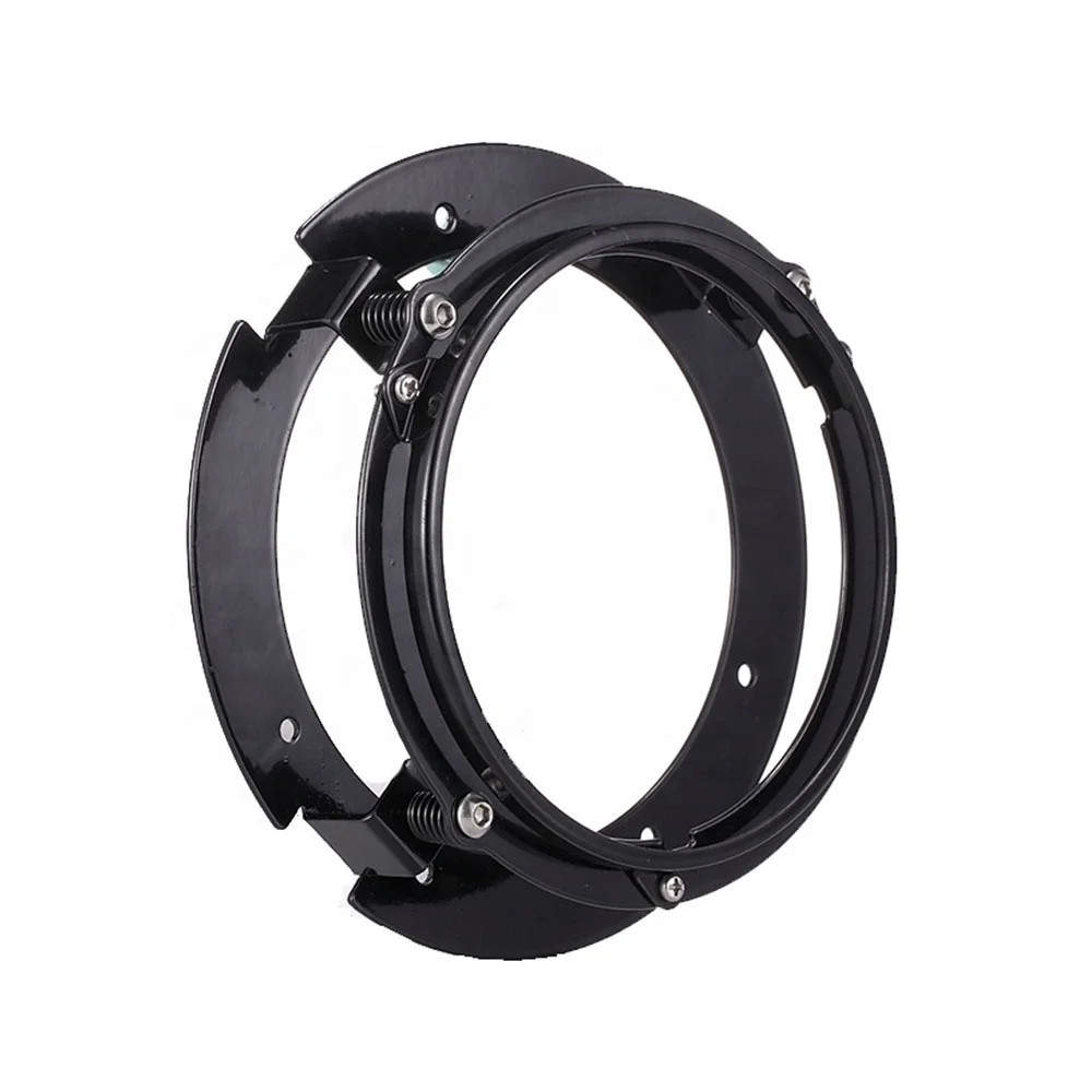 TIYPEOR Round Led Headlight 5.75'' Bracket Led Headlight 5.75 Inch Headlight Mounting Bracket for harley Motorcycle