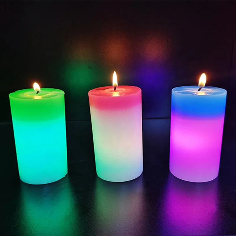 Light Sensitive Color Changing Wax Candle Led Circuit