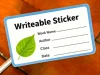 Papel de Escritura Autoadhesivo