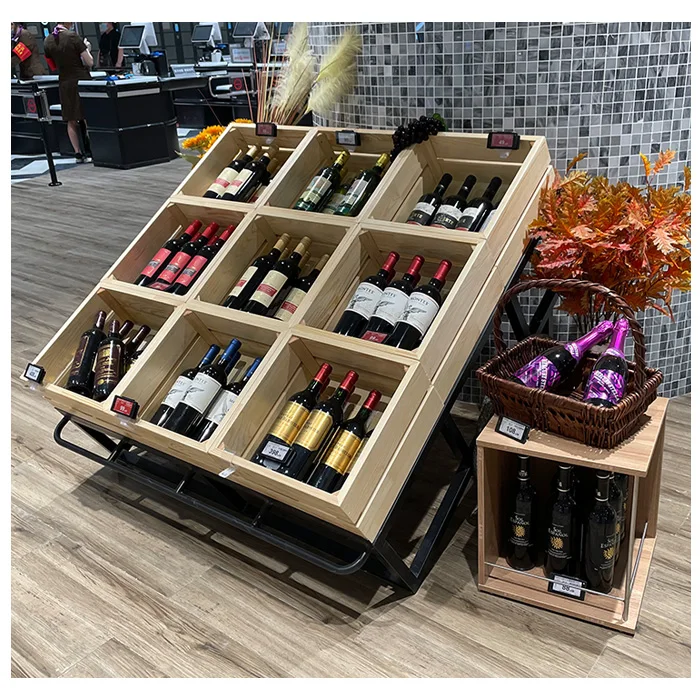 Shop Our Tier Store Wine Display Stand Perfect for Supermarkets
