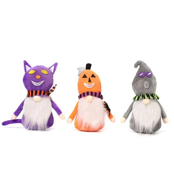 Hot Sales Handmade Halloween Event Parties Supplies Plush Gnomes Kid Plush Toys