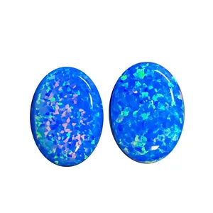 Wholesale Lab Created Synthetic Opal Cabochon Loose Gemstone for Jewelry Competitive Price