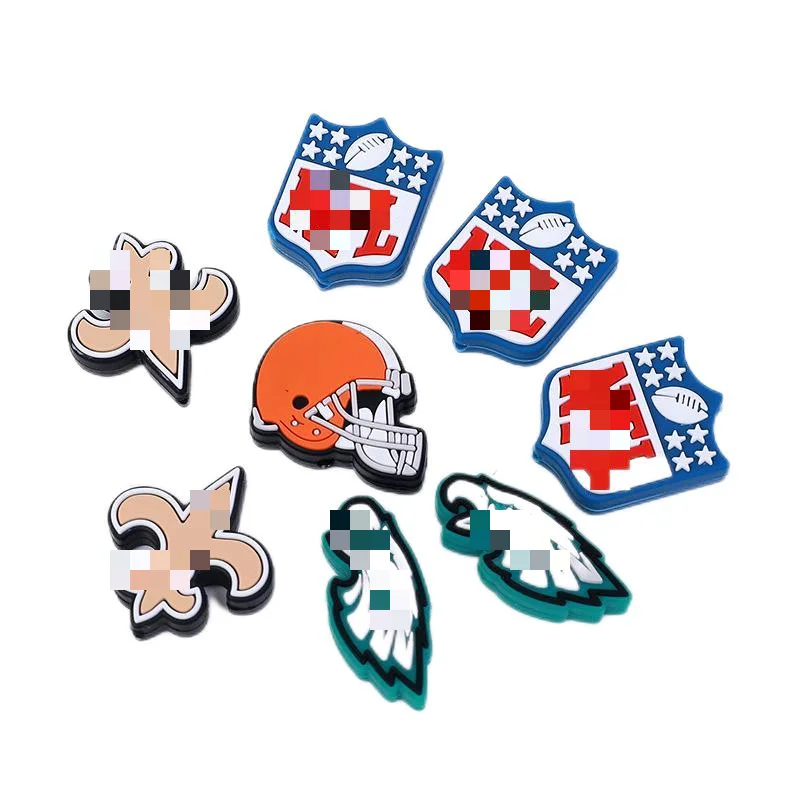 Food Grade Silicone Beads Christmas Designer Character Football Team ...