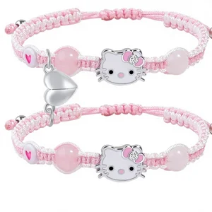 XMITHJLS Couples/Friendship Matching Bracelets Set Natural Stone China Origin-Valentine's Day Birthday Gifts for