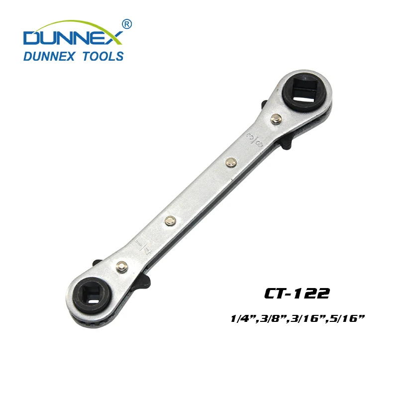 CT-122 3/16-3/8" Portable Refrigeration Hand Tools HVAC Tool Ratchet Wrench