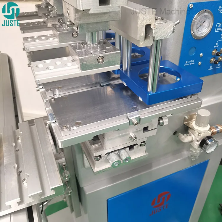 Inkcup 4 Color Large Pad Printer Big Tampo Area 15 Cm Servo Pad Printing Machine for Glass Sandals Optical Frame Fabric Hanger