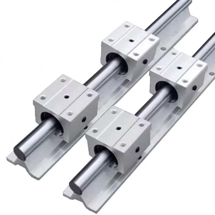 TEBAK D-25 SBR Series Aluminum Support Rail Linear Guide Linear Shaft Guide Rail SBR SBR UU  LUU Shaft Diameter 12mm for CNC