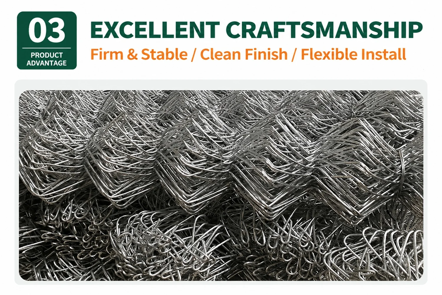Galvanized Chain Link Fence