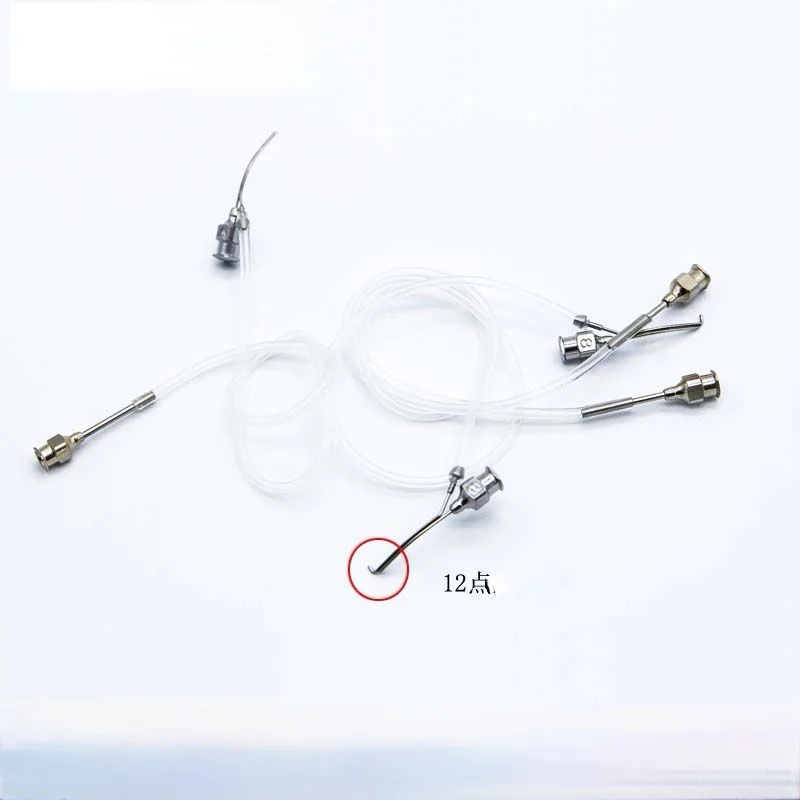 Simcoe 23G IA Cannula  Aspirating Eye Cannula Ophthalmic Instruments for Irrigating