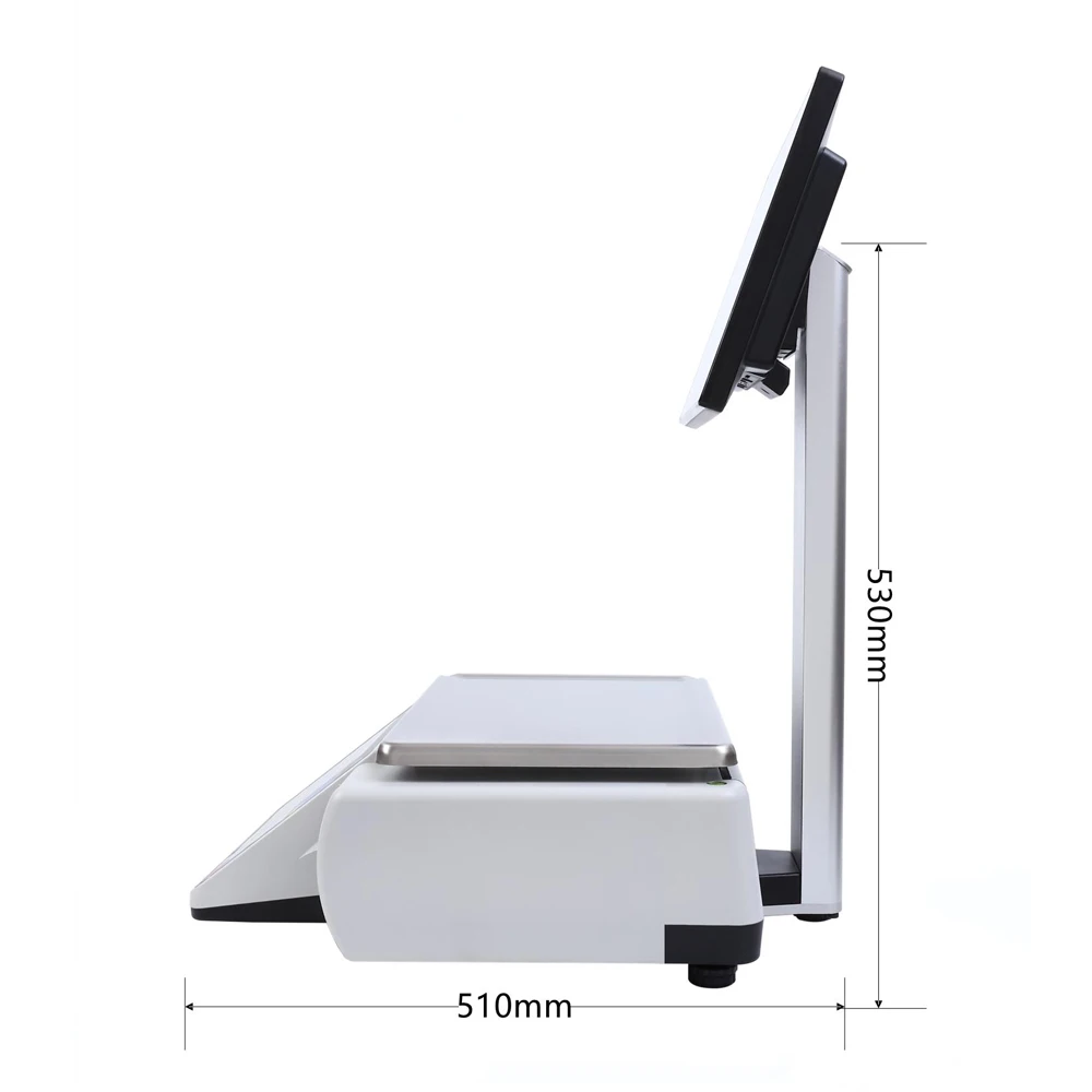 wholesale 30kg supermarket pos barcode label weight scale ai weighing scale details