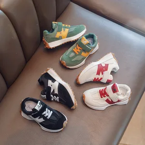 New Fashion Casual Kid Sneaker Running Shoes Boys Girls High Quality Flat Outdoor Sport School Shoes 2-14 Years Insole Eva