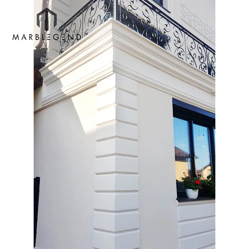 Exterior Wall Cladding Limestone Building Facade Corner Quoins